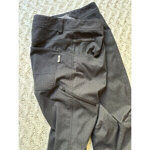 Royal Robbins Mens Active Traveler Charcoal Gray Fit Hiking Cargo Pants 36/30 WL